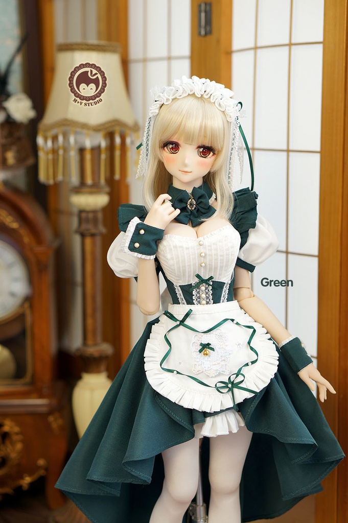 【仟黛の礼儀】11点 メイド服DDDY DDS DD(S.M.L胸) SDGR 1/3BJD洋服