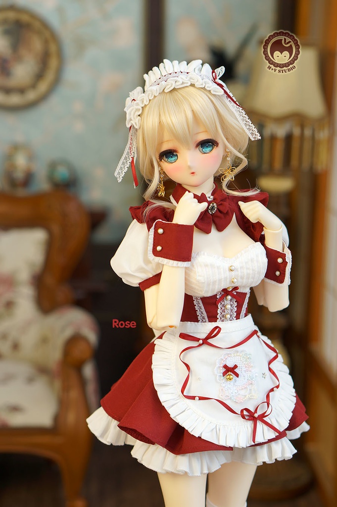 【仟黛の礼儀】11点 メイド服DDDY DDS DD(S.M.L胸) SDGR 1/3BJD洋服