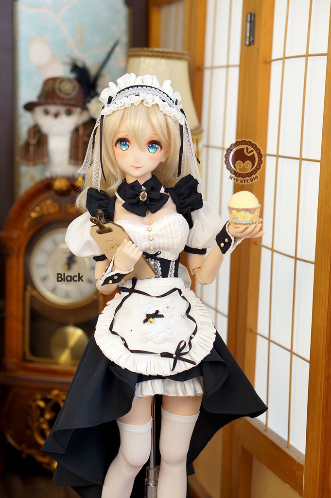 【仟黛の礼儀】11点 メイド服DDDY DDS DD(S.M.L胸) SDGR 1/3BJD洋服