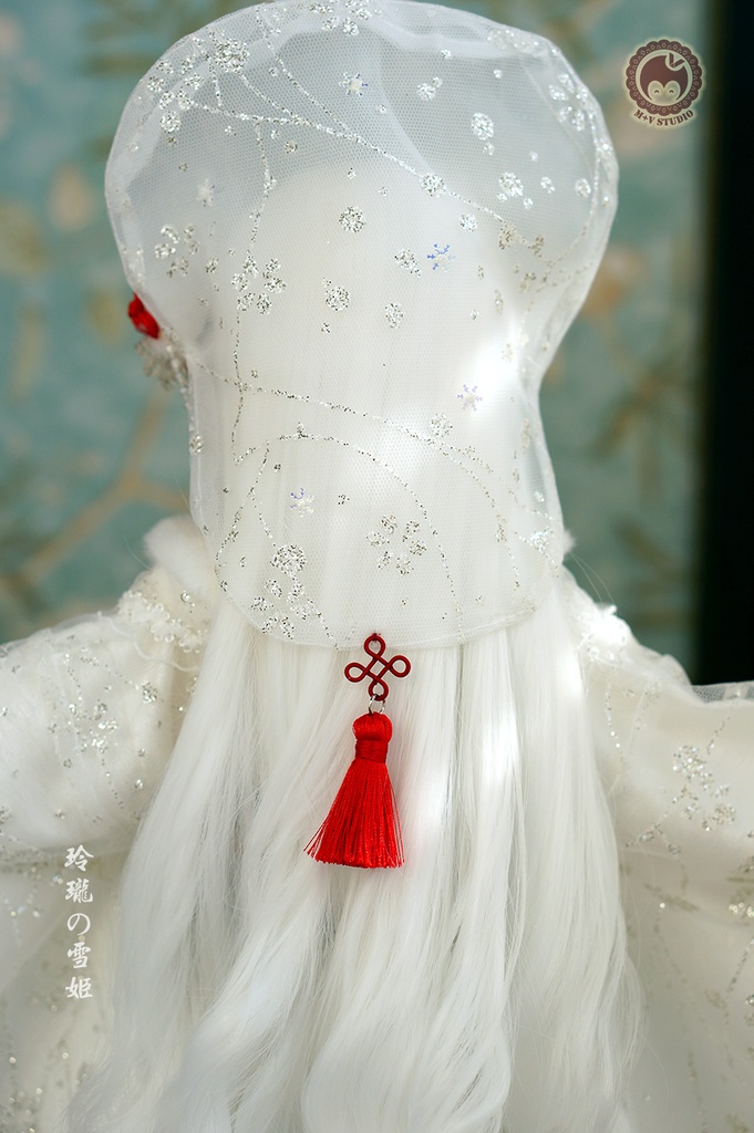 喵屋【玲珑の雪姬】DD3 DDS(L/M)DDDY 3分BJD用和服10点限量