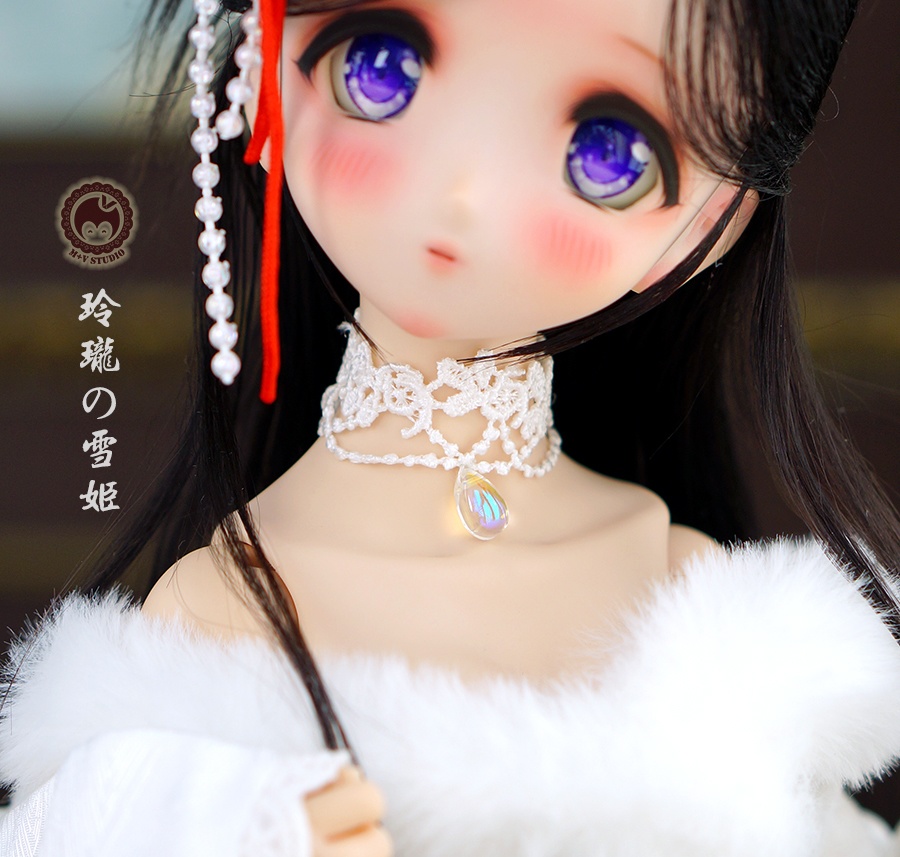 喵屋【玲珑の雪姬】SDM,MDD 4分BJD用和服10点限量