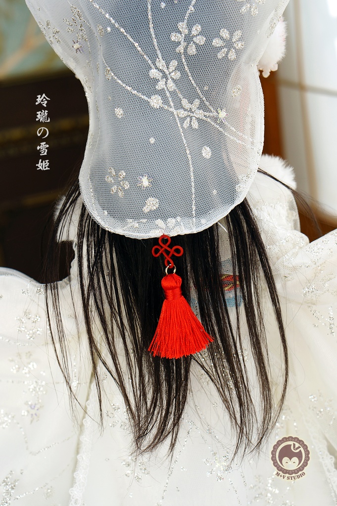 喵屋【玲珑の雪姬】SDM,MDD 4分BJD用和服10点限量