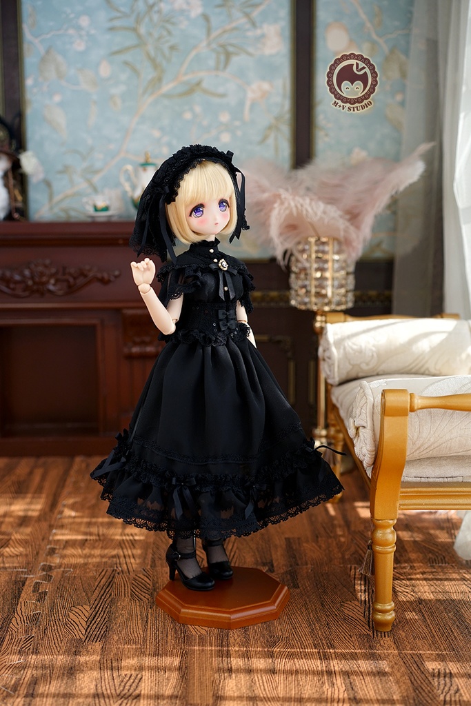 【妹のプリンセスドレスです】BJD4分BJD1/4SDM,MDD(S,M,L胸) 7点