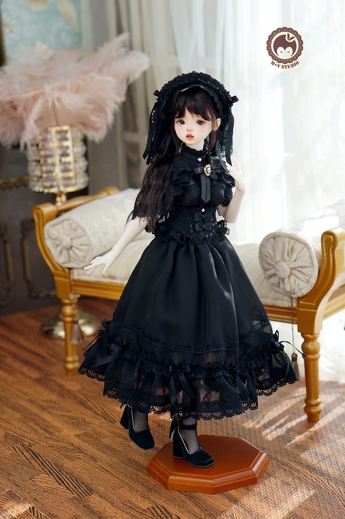【妹のプリンセスドレスです】BJD4分BJD1/4SDM,MDD(S,M,L胸) 7点