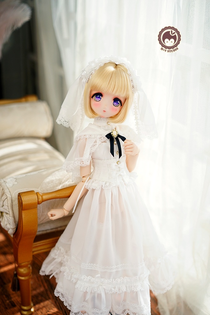【妹のプリンセスドレスです】BJD4分BJD1/4SDM,MDD(S,M,L胸) 7点