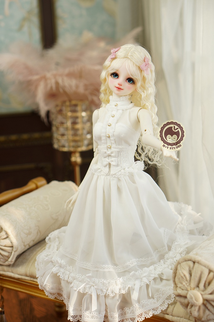 【妹のプリンセスドレスです】BJD4分BJD1/4SDM,MDD(S,M,L胸) 7点