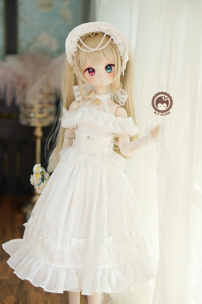 【喵屋】1/4★MSD/MDD/SDMド－ル用洋服7点セット