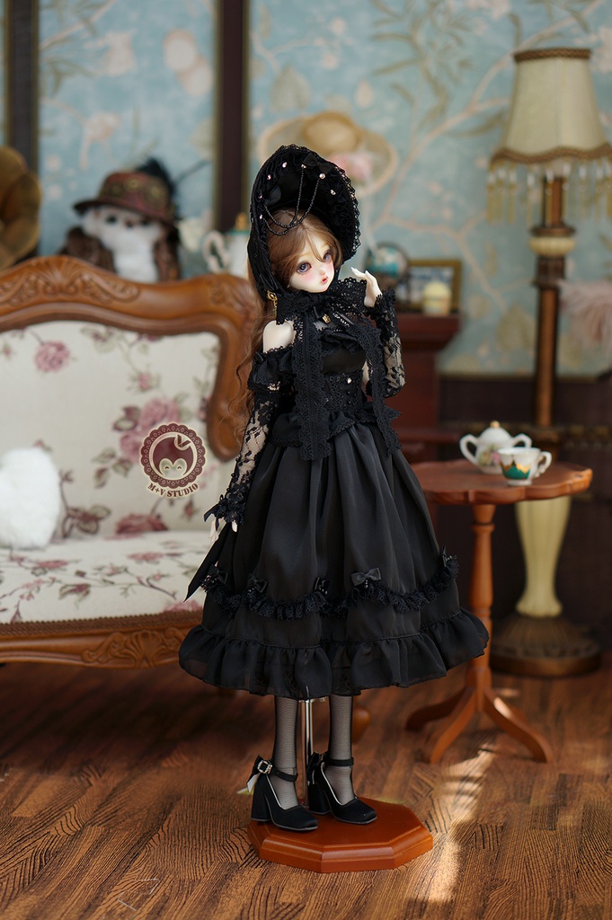 【喵屋】1/4★MSD/MDD/SDMド-ル用洋服7点セット