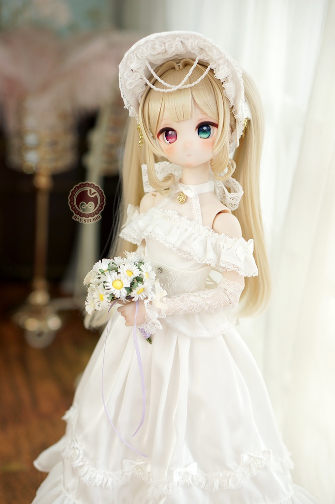 【喵屋】1/4★MSD/MDD/SDMド-ル用洋服7点セット