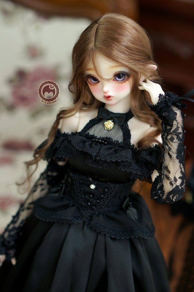 【喵屋】1/4★MSD/MDD/SDMド-ル用洋服7点セット