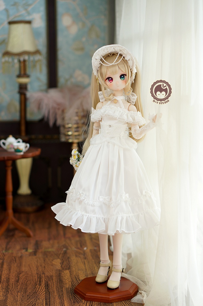 【喵屋】1/4★MSD/MDD/SDMド-ル用洋服7点セット