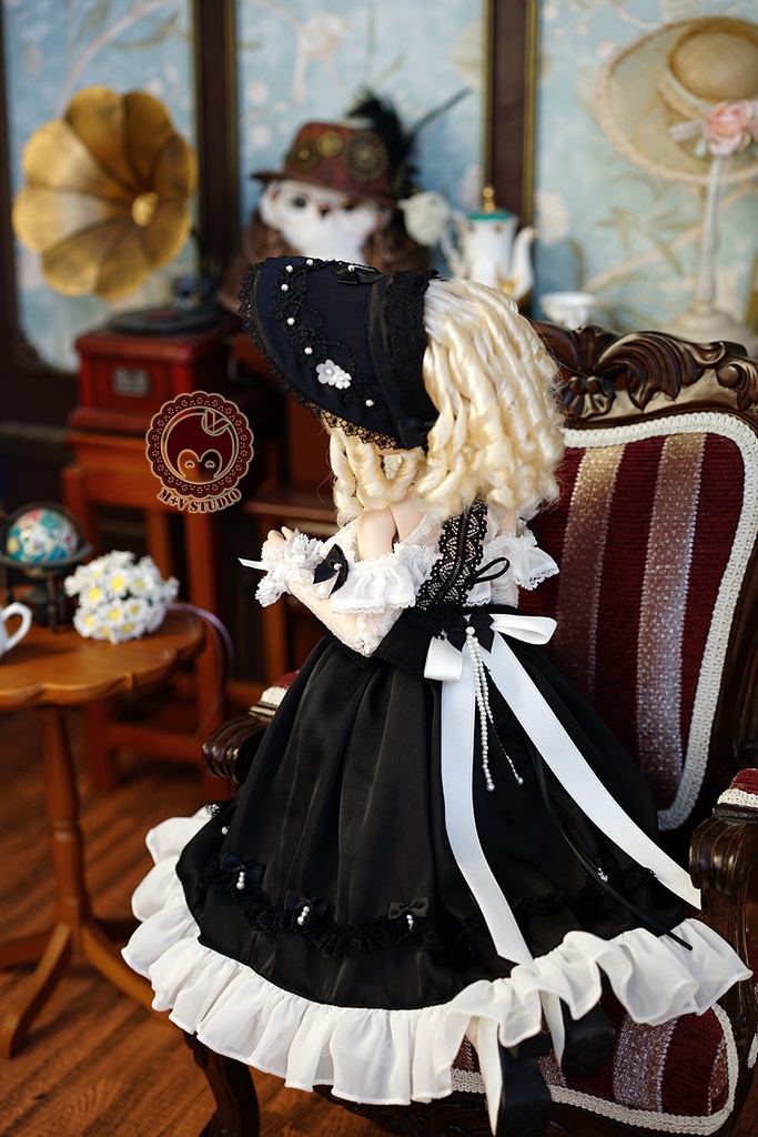 【喵屋】1/4★MSD/MDD/SDMド-ル用洋服7点セット