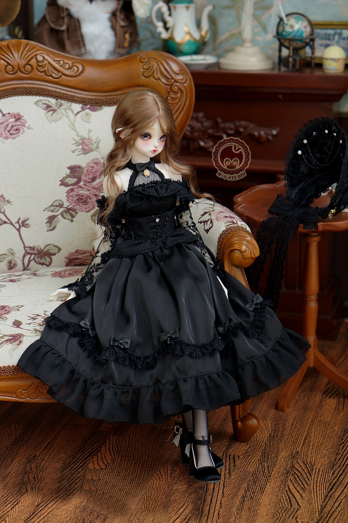【喵屋】1/4★MSD/MDD/SDMド-ル用洋服7点セット
