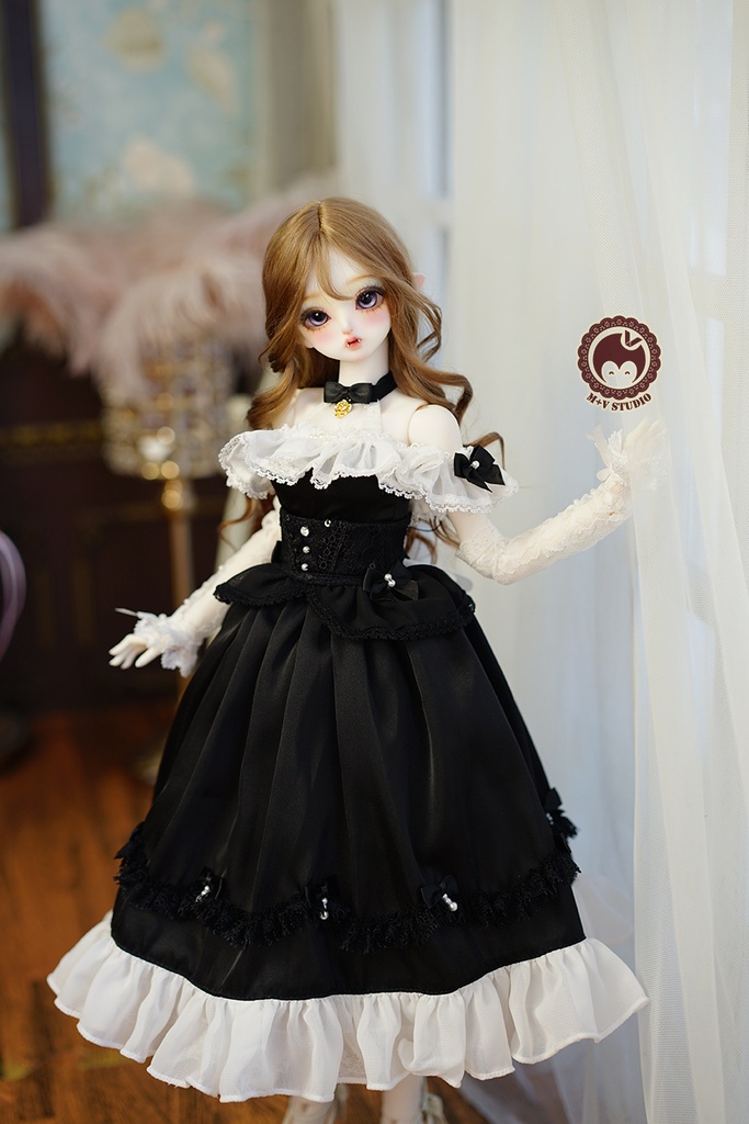 【喵屋】1/4★MSD/MDD/SDMド-ル用洋服7点セット