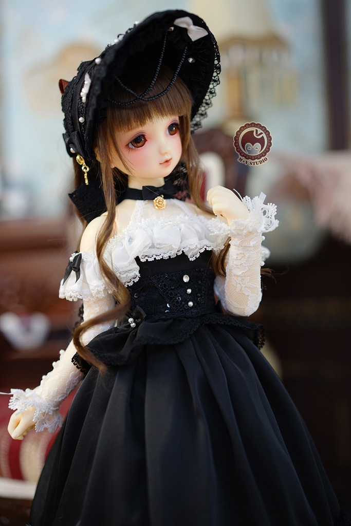 【喵屋】1/4★MSD/MDD/SDMド-ル用洋服7点セット