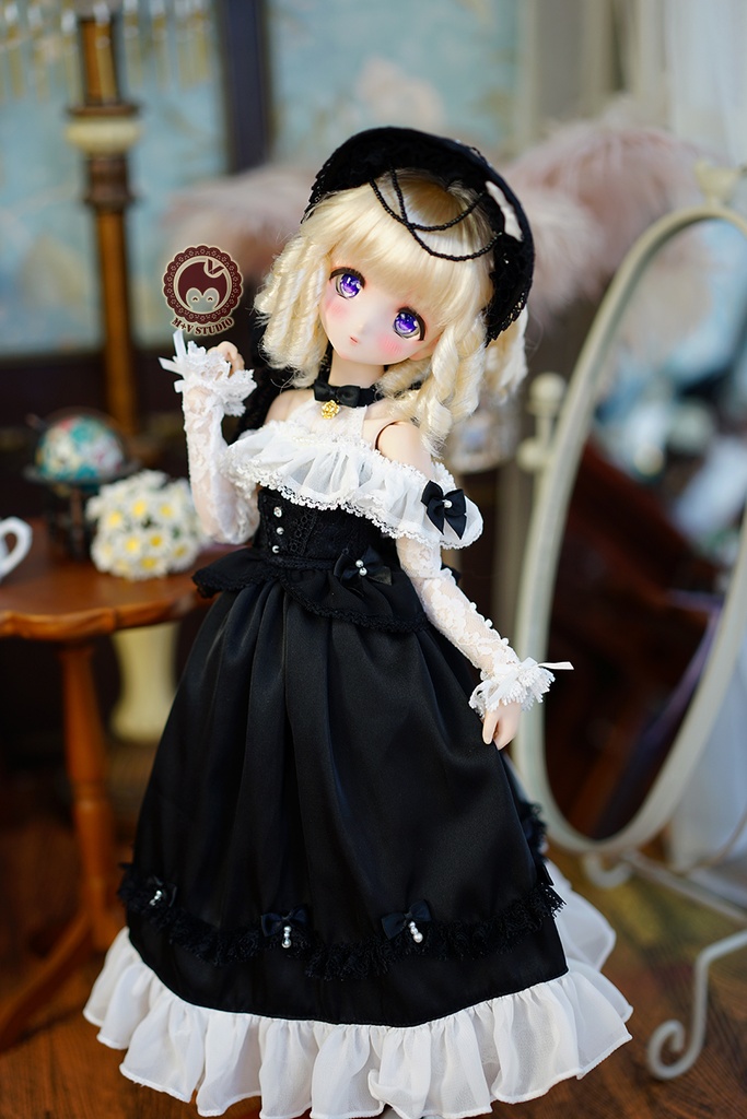 【喵屋】1/4★MSD/MDD/SDMド-ル用洋服7点セット