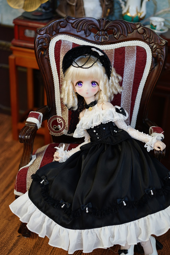 【喵屋】1/4★MSD/MDD/SDMド-ル用洋服7点セット