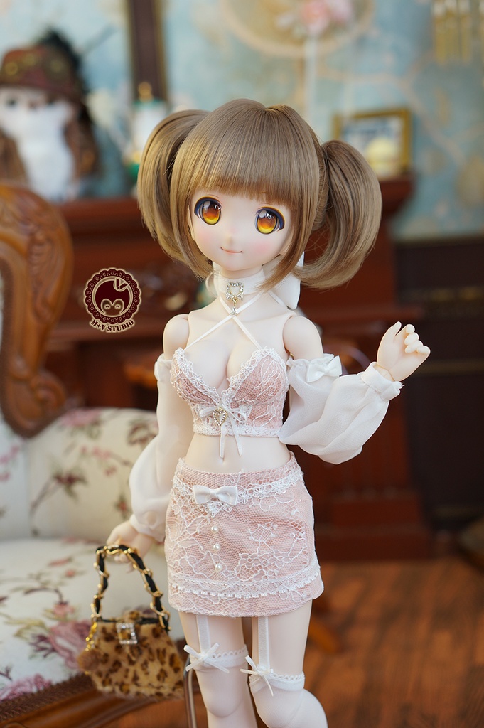 【喵屋】+恶魔爱神+1/4BJD衣装★DDP/MSD/MDD(S/M/L胸)/SDM ANGEL PHILIAド-ル用