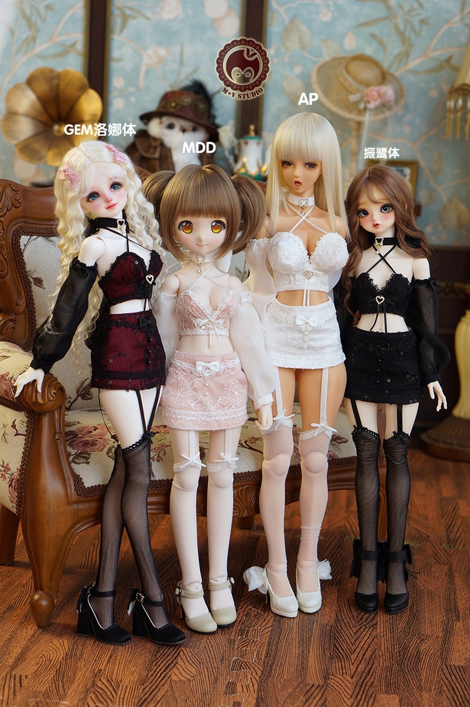 【喵屋】+恶魔爱神+1/4BJD衣装★DDP/MSD/MDD(S/M/L胸)/SDM ANGEL PHILIAド-ル用