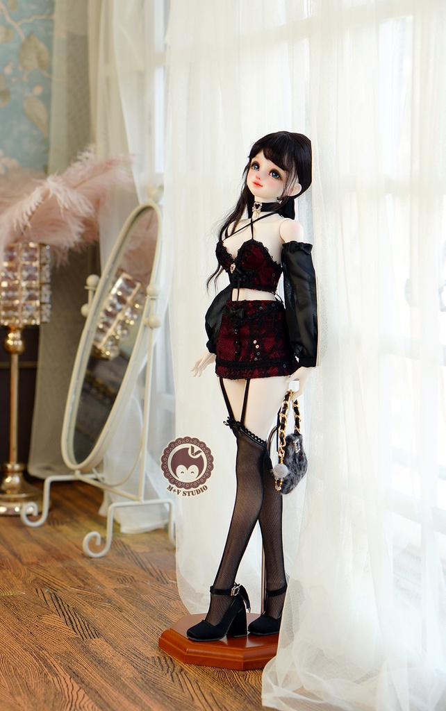 【喵屋】+恶魔爱神+1/4BJD衣装★DDP/MSD/MDD(S/M/L胸)/SDM ANGEL PHILIAド-ル用