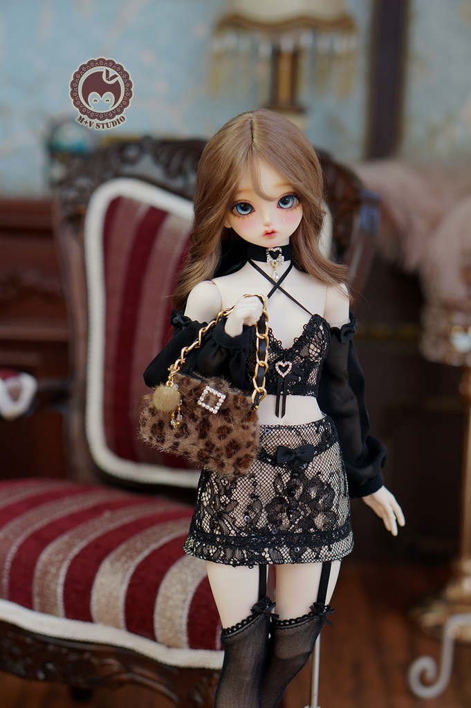 【喵屋】+恶魔爱神+1/4BJD衣装★DDP/MSD/MDD(S/M/L胸)/SDM ANGEL PHILIAド-ル用