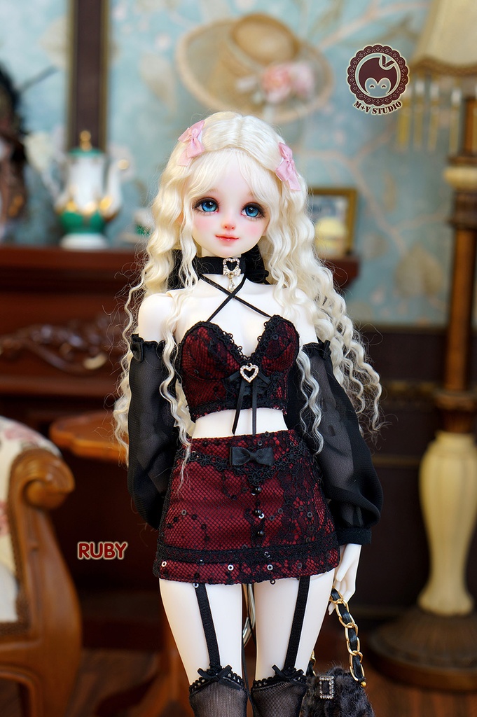 【喵屋】+恶魔爱神+1/4BJD衣装★DDP/MSD/MDD(S/M/L胸)/SDM ANGEL PHILIAド-ル用