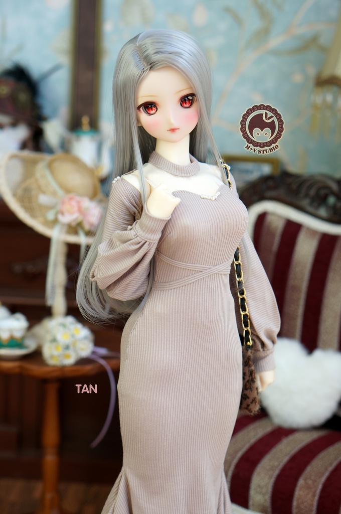 【喵屋】+织梦昙+1/3BJD DD(S/M/L)DDDY,SDGR女,AS58/62ド-ル用セット