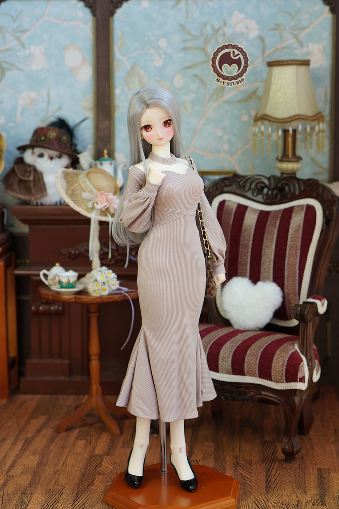 【喵屋】+织梦昙+1/3BJD DD(S/M/L)DDDY,SDGR女,AS58/62ド-ル用セット