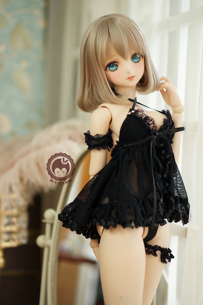-Treasure-総レースベビードール,パジャマDDDY DD3 MDD