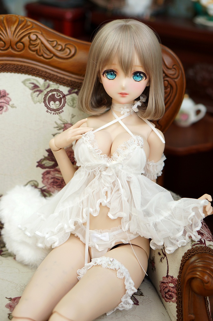 -Treasure-総レースベビードール，パジャマDDDY DD3 MDD