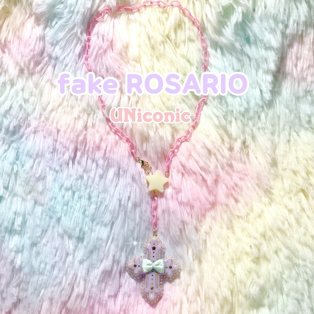 fakeROSARIOネックレス