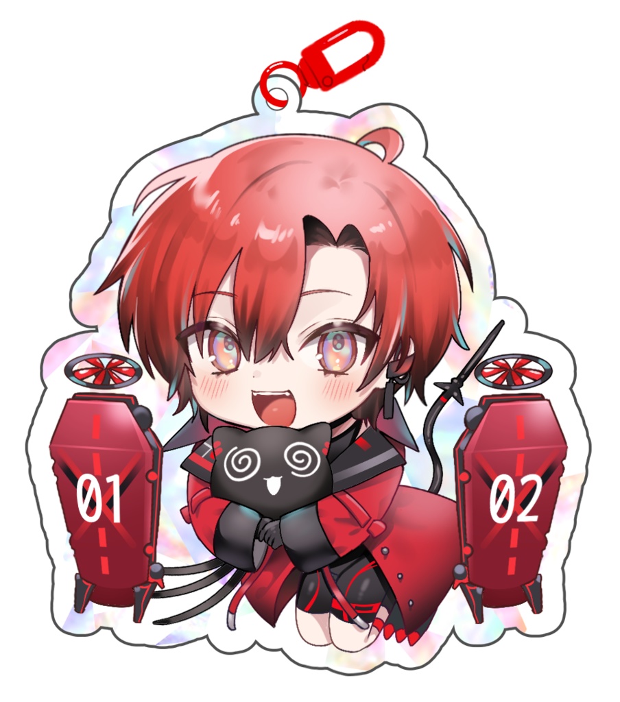 【ホロクル10th】マキナ・X・フレオン アクリルキーホルダー