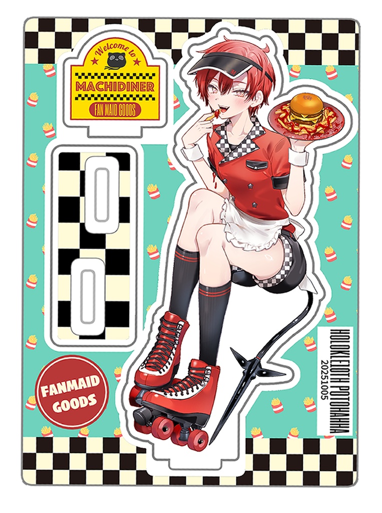 【ホロクル10th】マキナ・X・フレオン フレーム付きアクリルスタンド