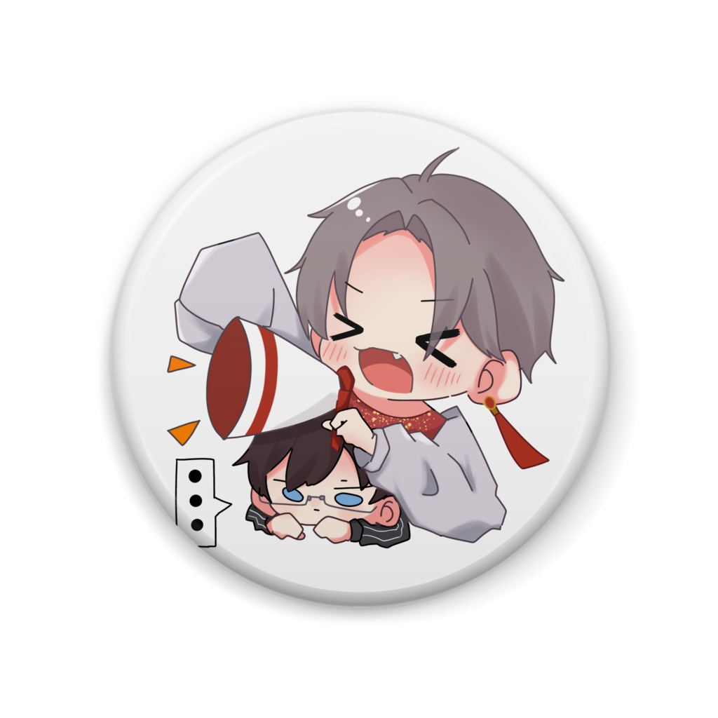 メン限記念缶バッジ-57mm