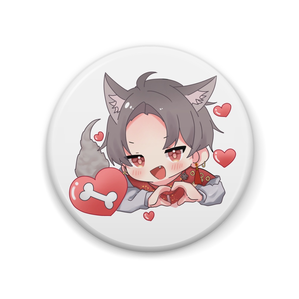 メン限記念缶バッジ-57mm