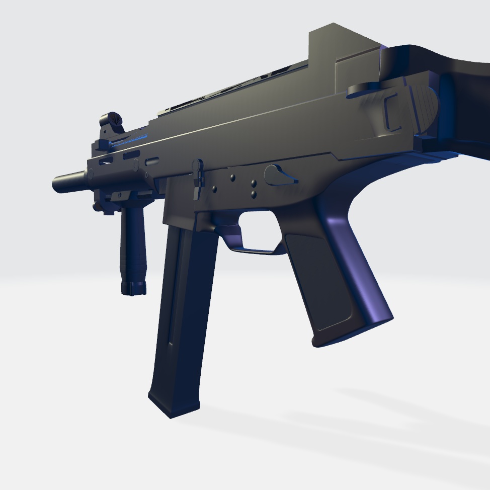 UMP【3Dモデル・ハイポリ】