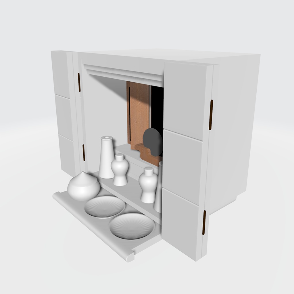 神棚【3Dモデル】