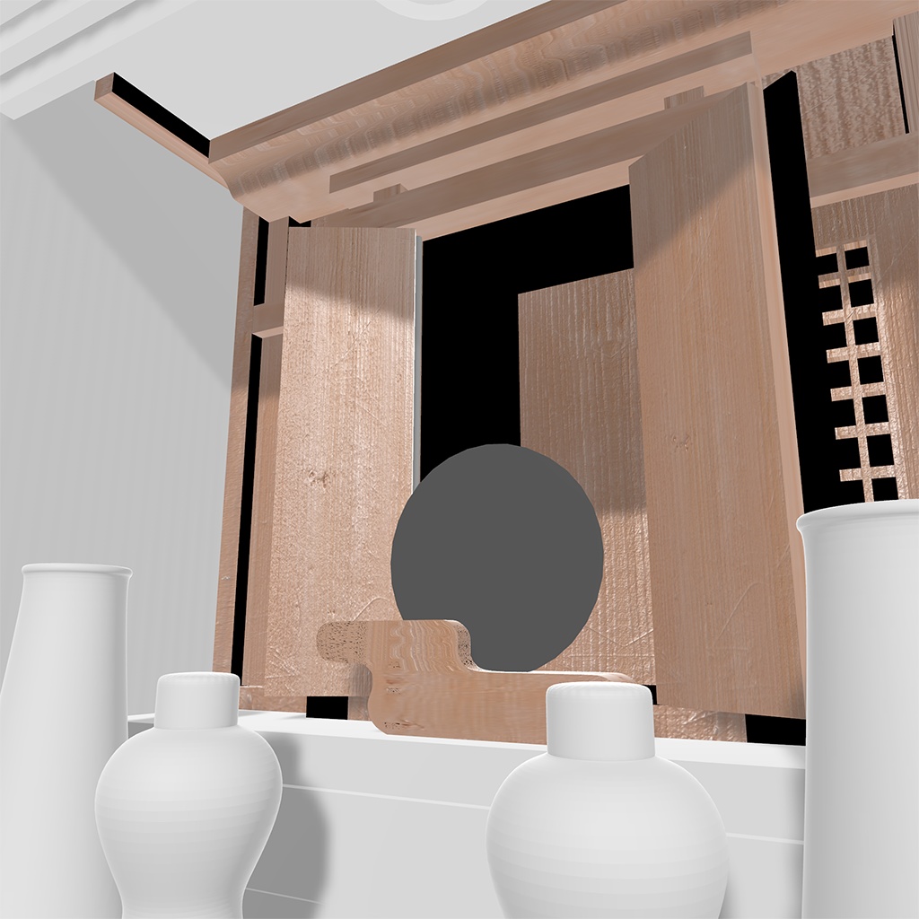神棚【3Dモデル】