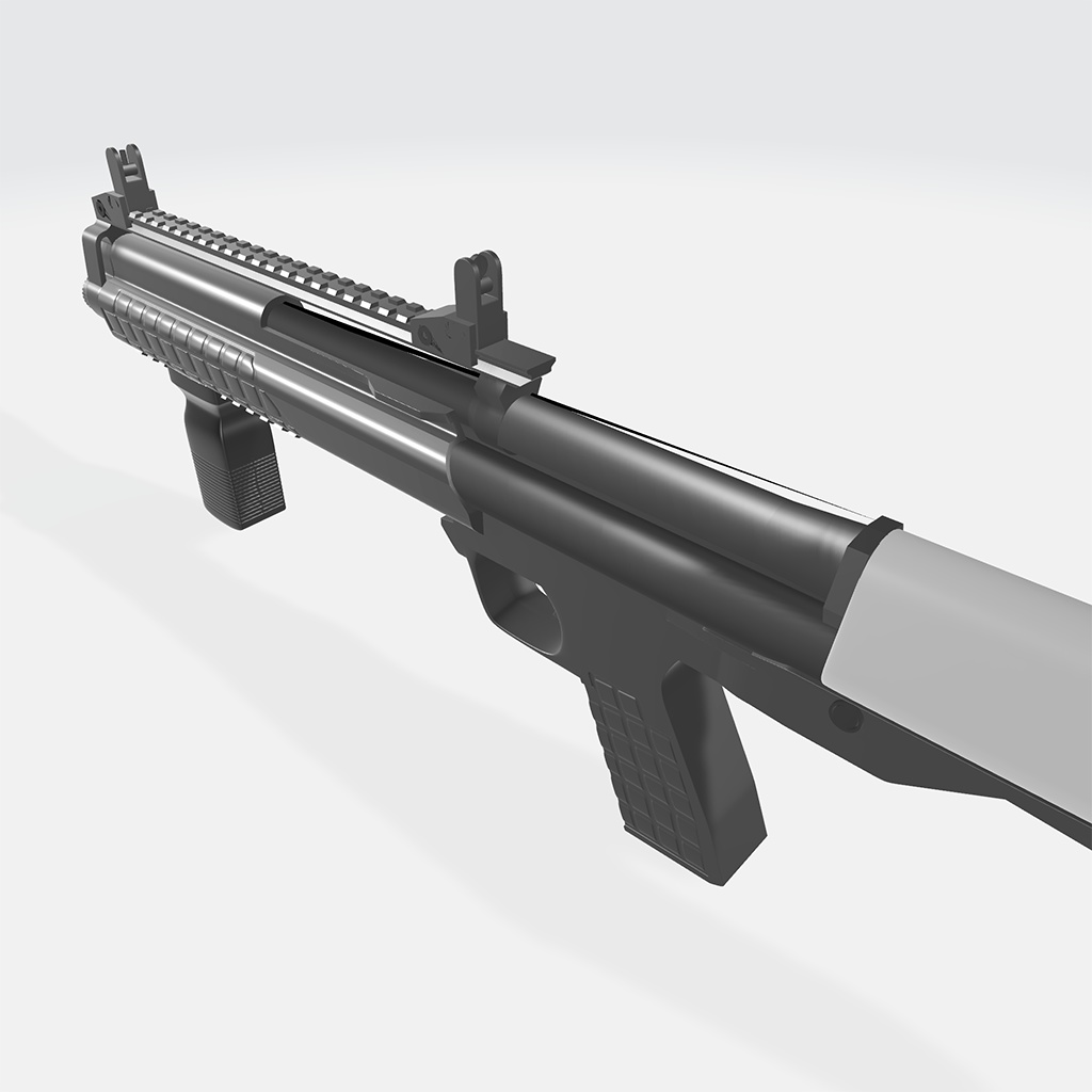 KSG【3Dモデル・ハイポリ】