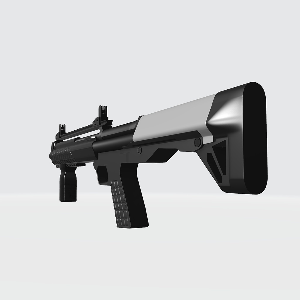 KSG【3Dモデル・ハイポリ】