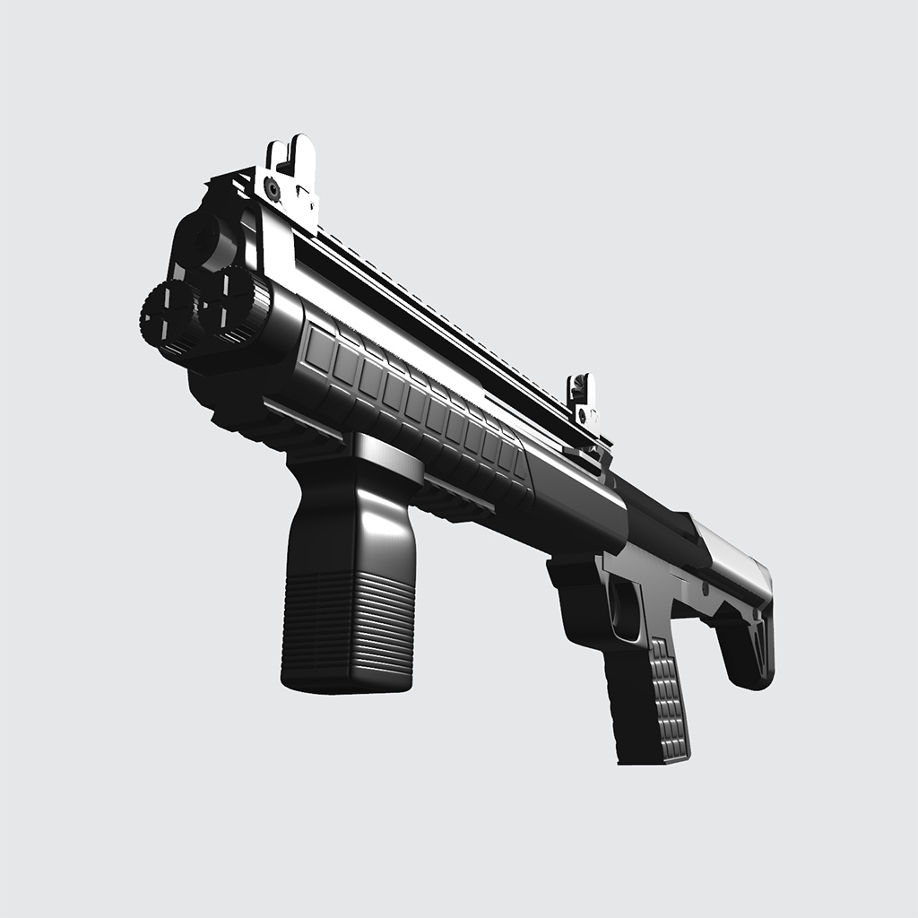 KSG【3Dモデル・ハイポリ】