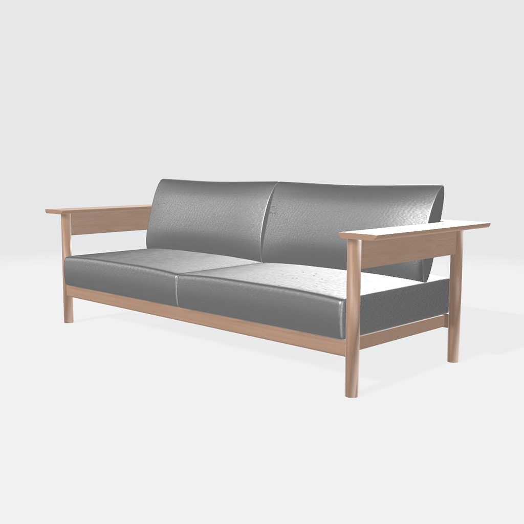 ソファ-type A-【3Dモデル】