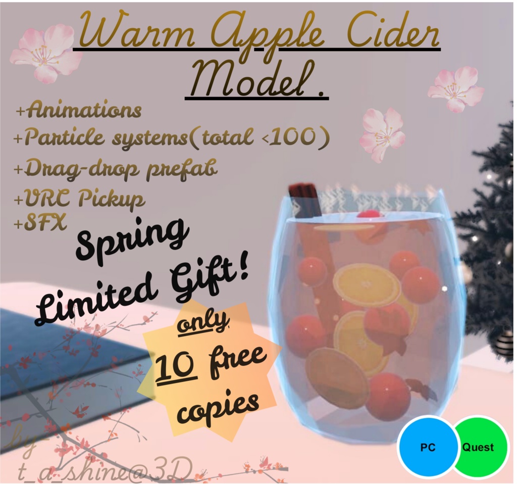 Warm_apple Cider(ウォーム・アップル・サイダ)_v1_[ Special free Gift. 特別無料プレゼント.]