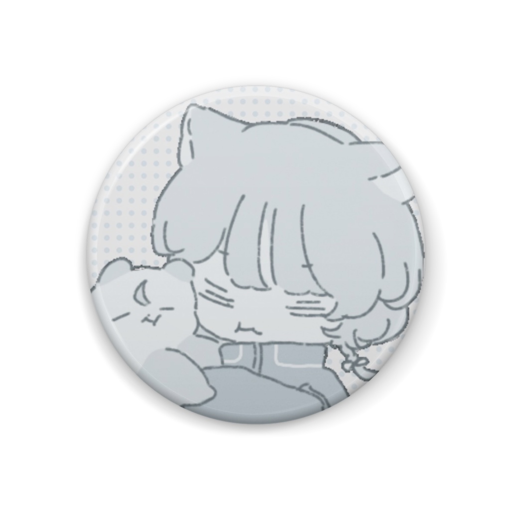 缶バッジC（ねこ）