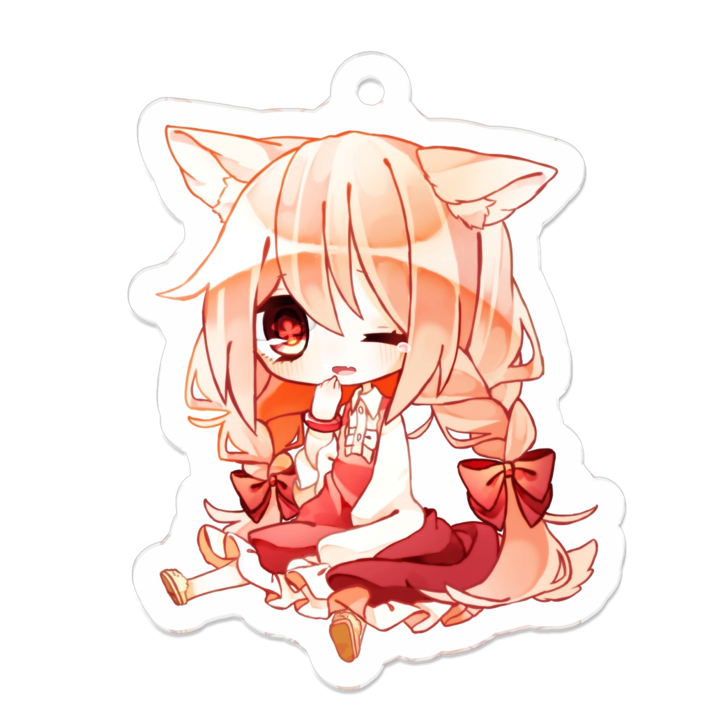 ねむわんこアクキー
