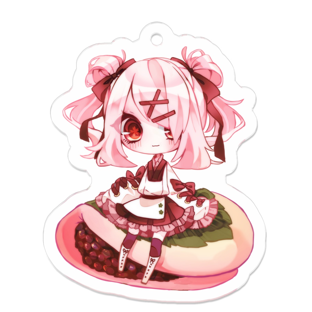 桜もちっ子アクキー