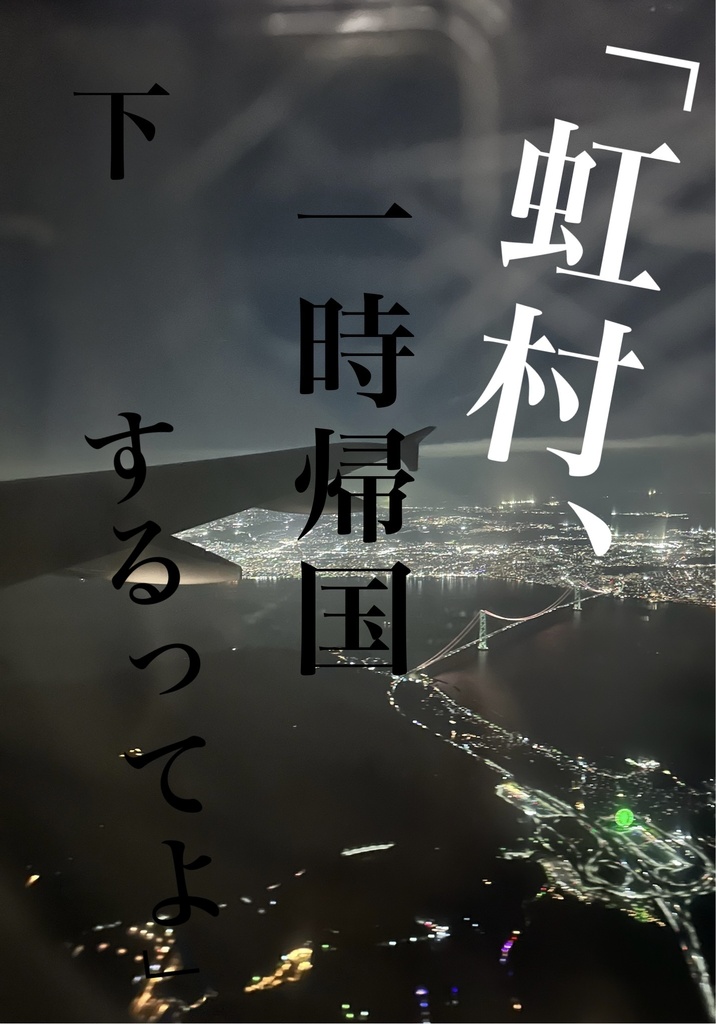 「一時帰国するってよ」　下
