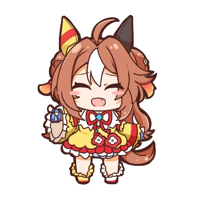 自立ミニアクリルスタンド　コパノリッキー