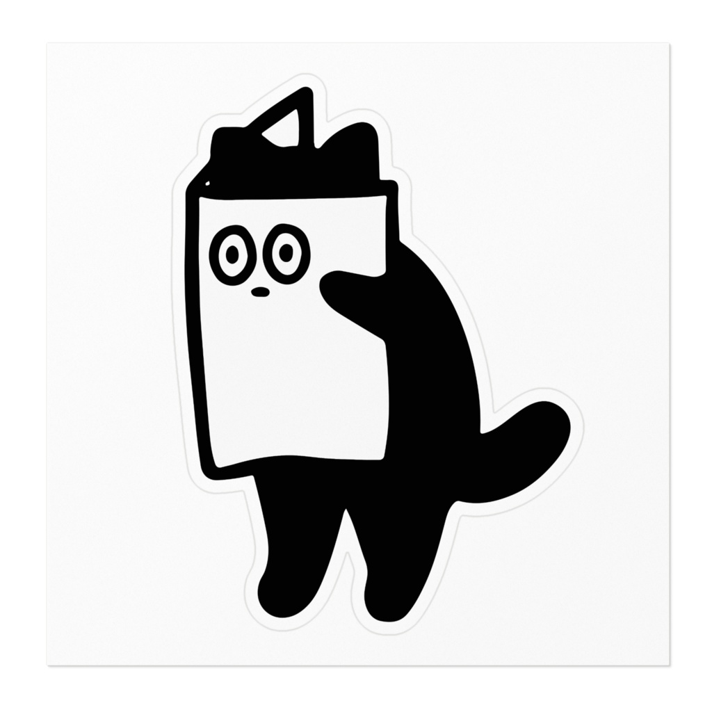 ドンチ猫ステッカー