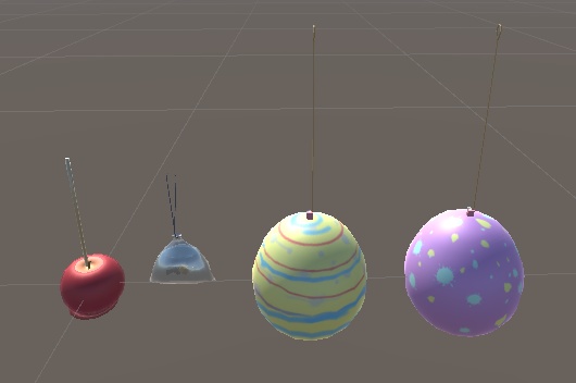 【3Dモデル】縁日の小物セット【VRChat向け】
